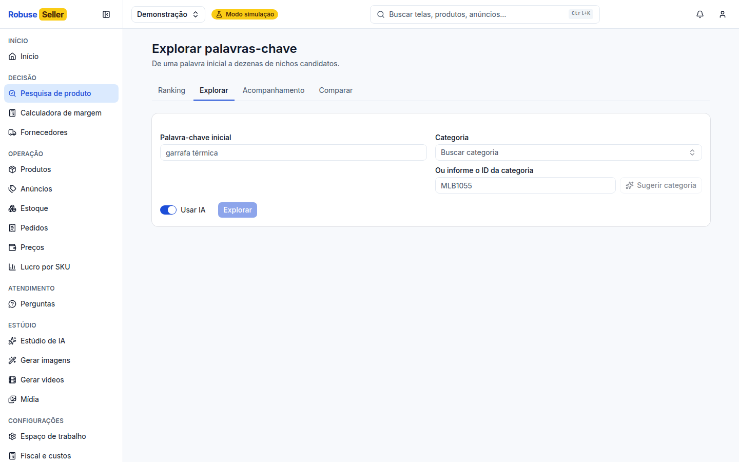 Explorador de nichos